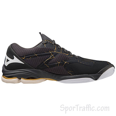 MIZUNO Wave Lightning Z7 Unisex Volleyball Shoes Black Oyster