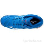 MIZUNO Wave Voltage MID unisex volleyball shoes FRENCHBLUE-WHITE-IRED V1GA216524 3