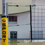 Professional Indoor Volleyball Net Huck Kevlar cord