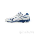 MIZUNO Thunder Blade men’s volleyball shoes V1GA197021 White Blue