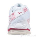 MIZUNO Wave Voltage women volleyball shoes WHITE-PERSIANRED-WSAND V1GC216065 5