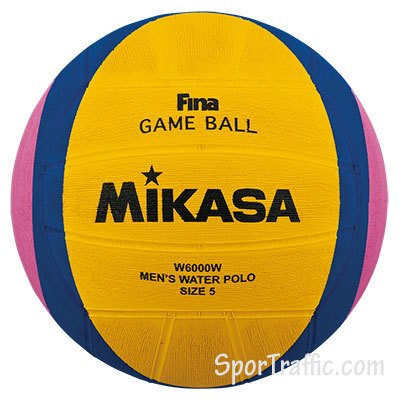 Water Polo Ball MIKASA W6000W FINA official game ball