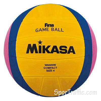 Water Polo Ball MIKASA W6009W FINA Approved Size 4