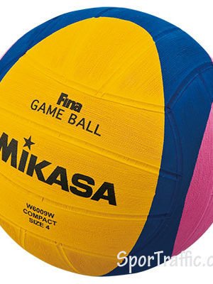 Water Polo Ball MIKASA W6009W FINA Official Game Ball for Women