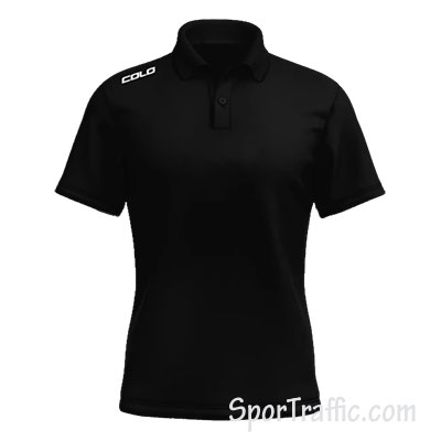 COLO Active Polo marškinėliai juodi
