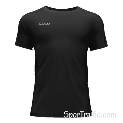 COLO Active marškinėliai juodi