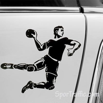 Handball Car Sticker 3D attack