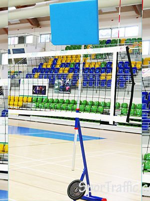 Professional volleyball block trainer indoor