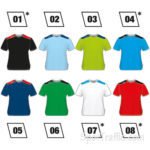T-Shirt COLO Classic Cotton Polyester colors