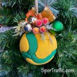Volleyball Christmas ornament