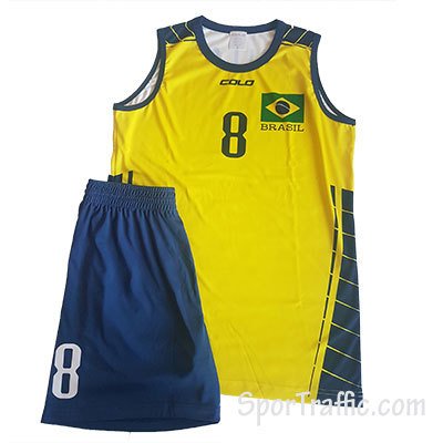 Volleyball Uniform Brazil Wallace