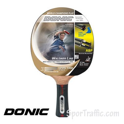Donic Schildkrot Legends 1000 FSC Table Tennis Paddle Bat 