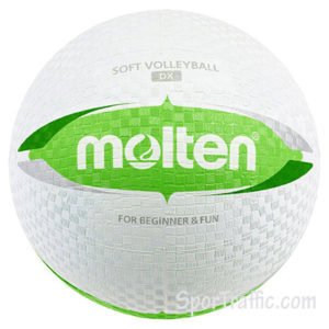 Guminis vaikų tinklinio kamuolys MOLTEN S2V1550-WG