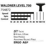 Table tennis bat Waldner 700 level 754872