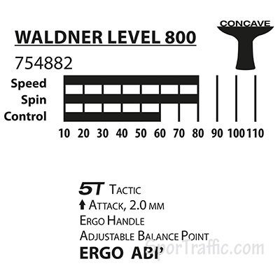 Table tennis bat Waldner 800 level 754882