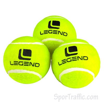 ideal für Praxis und freizeitkonsum. Sportstek Tennisbälle 3 Pack 