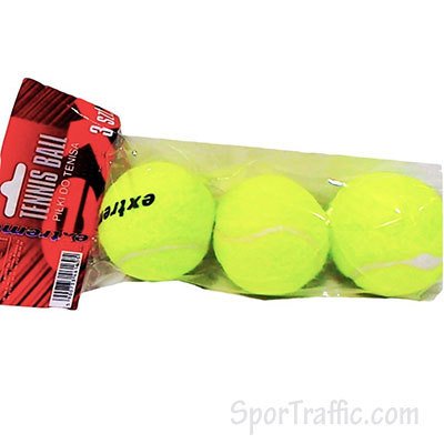 Tennis balls 3 pack Extreme SBTT802