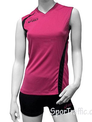 Women Volleyball Uniform ASICS Set Fly Lady Pink