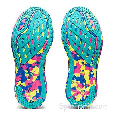 ASICS Gel-Noosa Tri 14 women's running shoes 1012B208.700 Pink Glo Black