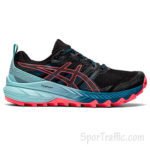ASICS Gel-Trabuco 9 women’s running shoes 1012A904.003 BlackBlazing Coral
