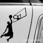 Basketball Car Sticker 3D