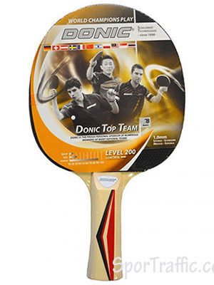 DONIC Top Team 200 Table Tennis Racket