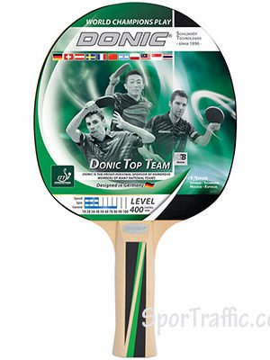 DONIC Top Team 400 Table Tennis Racket