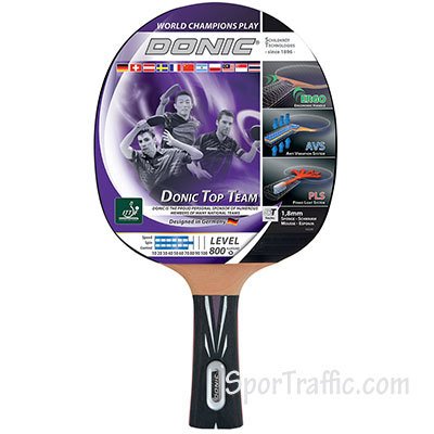 DONIC Top Team 800 Table Tennis Racket