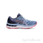 ASICS Gel-Nimbus 23 women’s running shoes 1012A885-412 Mist Blazing Coral