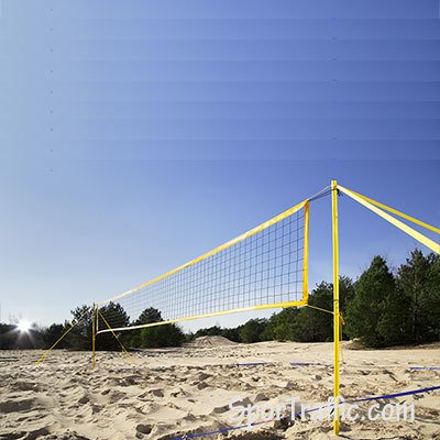 Portable Beach Volleyball Set Pro lines