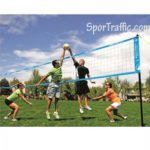 Spectrum 2000 Volleyball Net System grass