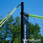 Spiker Steel Sport Volleyball Net System grass