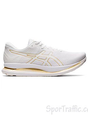 ASICS GlideRide Women's Running Shoes 1012A699-100 White-Pure Gold