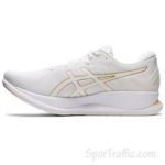 ASICS GlideRide Women’s Running Shoes 1012A699-100 White-Pure Gold 4