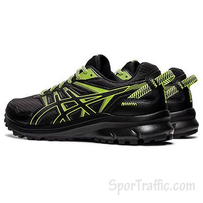 ASICS Trail Scout 2 men's running shoes 1011B181.004 Black Hazard Green
