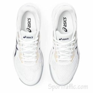 ASICS Upcourt 5 women's sports shoe White Peacoat 1072A088.104