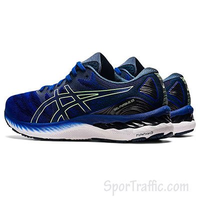  ASICS Men's Gel-Nimbus 23 Running Shoes, 8, Black/White
