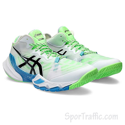 ASICS Metarise Men volleyball shoes White Black 1051A058.102 2