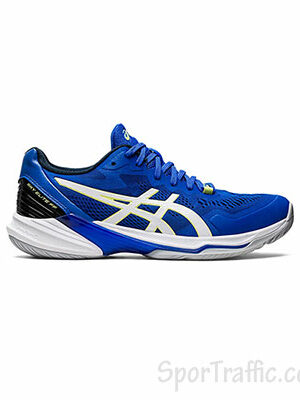 ASICS Sky Elite FF 2 men's volleyball shoes Illusion Blue White 1051A064.404