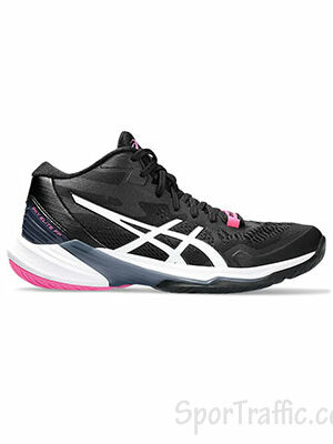 ASICS Sky Elite FF MT 2 women volleyball shoes Black White 1052A054.001