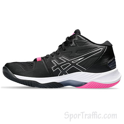 ASICS Sky Elite FF MT 2 women volleyball shoes Black White 1052A054.001 4