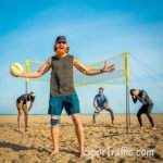 CROSSNET Four Square Volleyball Net 1