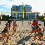 CROSSNET Four Square Volleyball Net 6