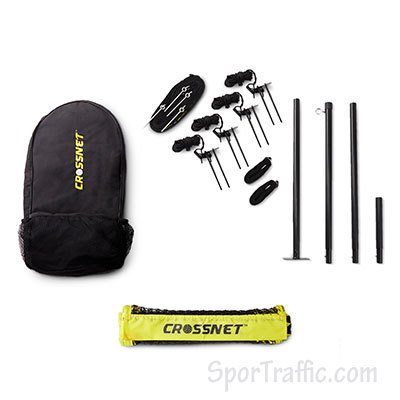 CROSSNET Four Square Volleyball Net set