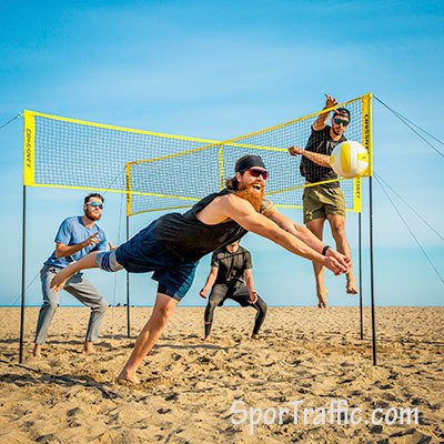 CROSSNET Four Square Volleyball Net