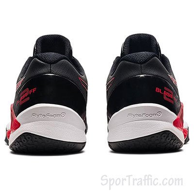 ASICS Blast FF 2 men's handball shoes 1071A044-002 Blacк Electric Red