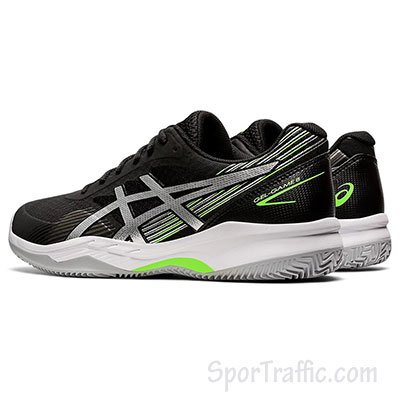 ASICS Gel-Game 8 CLAY-OC men's tennis shoes 1041A193-004 Black Pure Silver