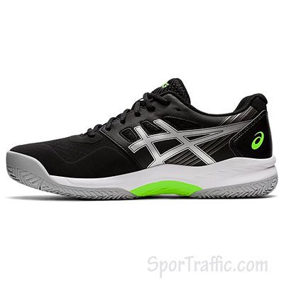 ASICS Gel-Game 8 CLAY-OC men's tennis shoes 1041A193-004 Black Pure Silver