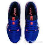Asics Gel Tactic women’s volleyball shoes 1072A070-401 Lapis Lazuli Blue Blazing Coral 6