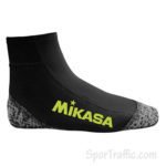 MIKASA Calzare beach socks MT951-0078 Black Lime 1